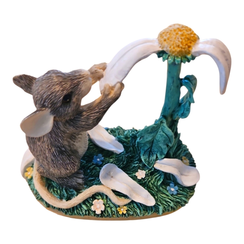 Vtg Charming Tails: "You Love Me, You Love Me Not" by Fitz & Floyd